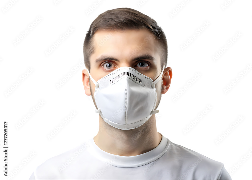 Isolate gas mask up close isolated on transparent background Isolate gas mask up close isolated on transparent background