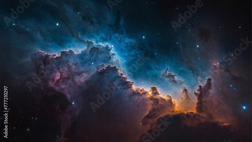 An awe-inspiring nebula teeming with celestial wonders.