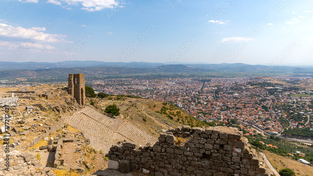 The Temple of Trajan in Pergamon Ancient City