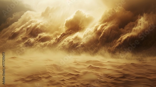 sand storm background photo