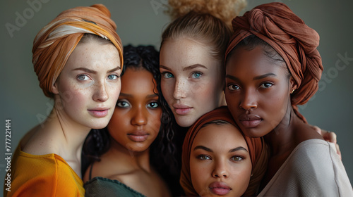 Elegance in Unity: A Tapestry of Diverse Beauty and Empowerment