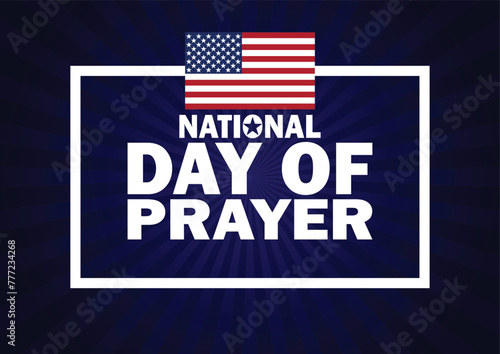 National Day of Prayer wallpaper with typography. National Day of Prayer, background