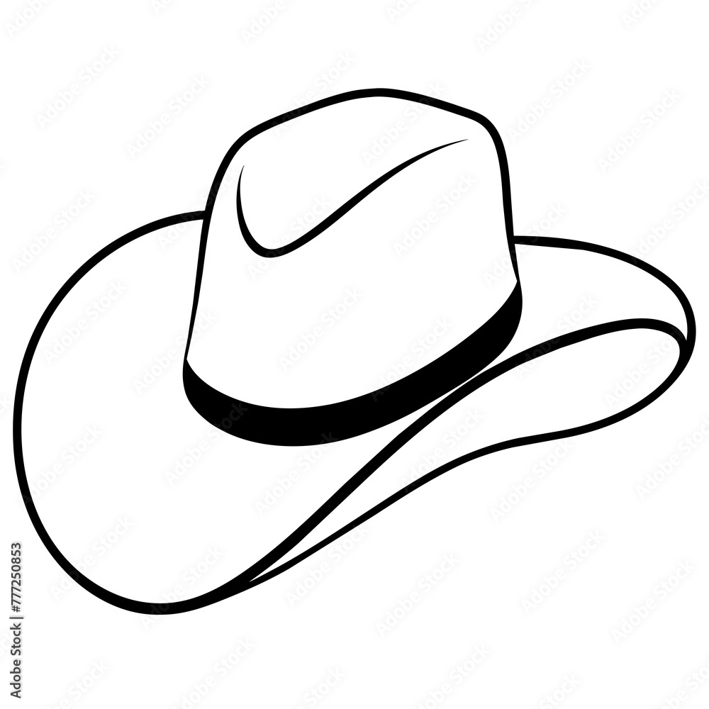 hat - vector illustration hat - vector illustration