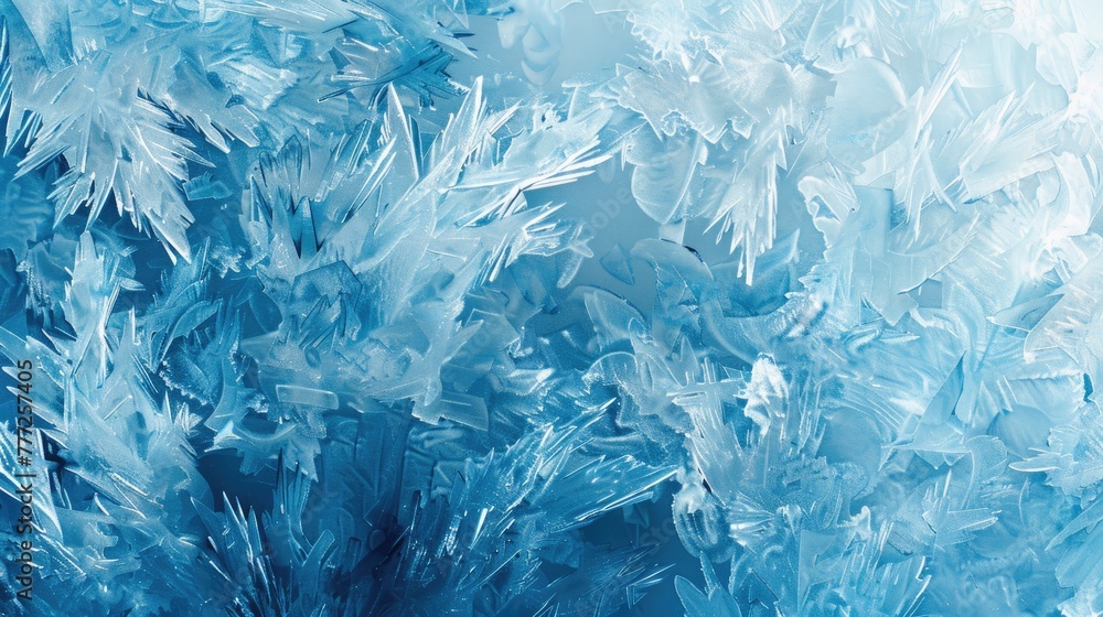 Frozen ice texture. Generative AI