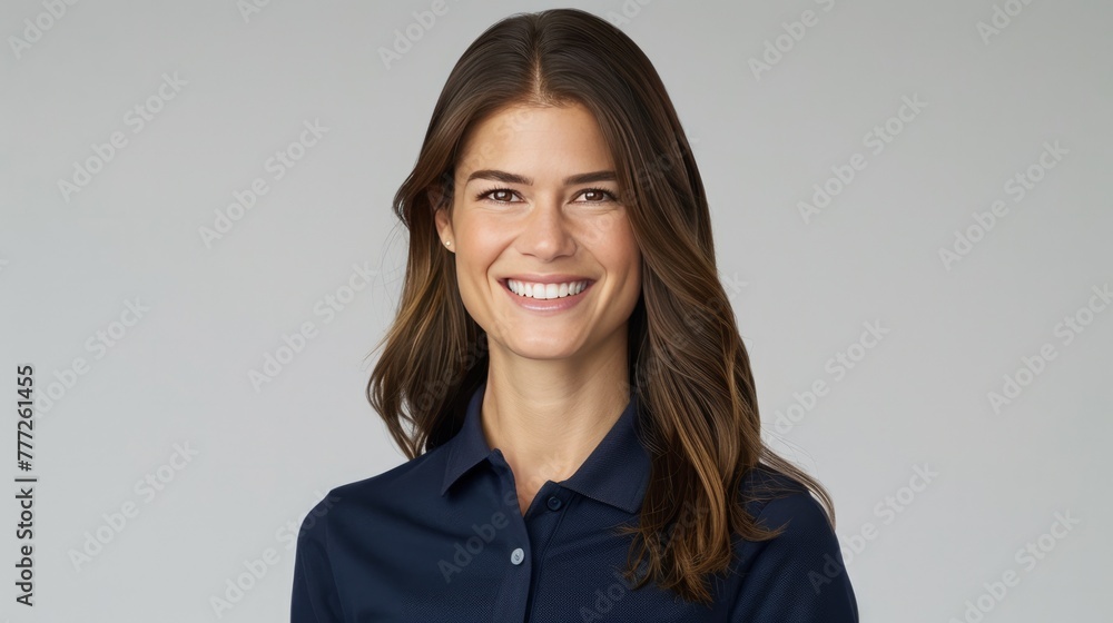 Professional customer service agent, friendly female representative, approachable, corporate attire. Professional customer service agent, friendly female representative, approachable, corporate attire.