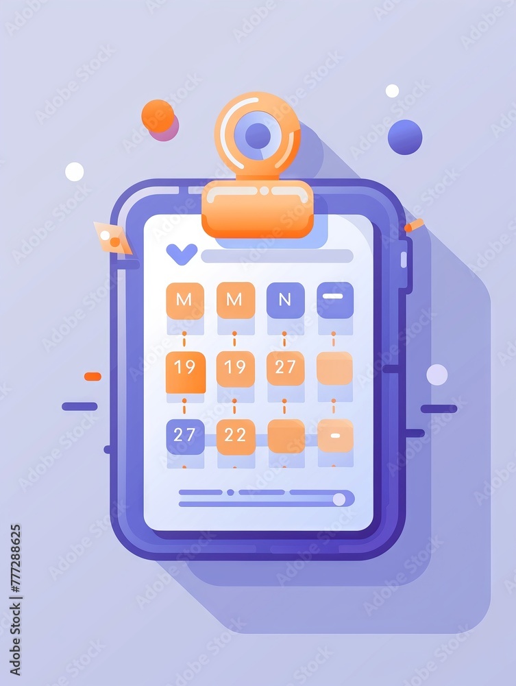 icon n event planner with organizing a schedule icon n event planner with organizing a schedule