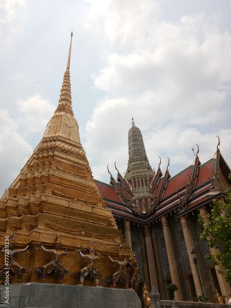 Art of The Grand Palace, Bangkok, Thailand, April 04, 2024