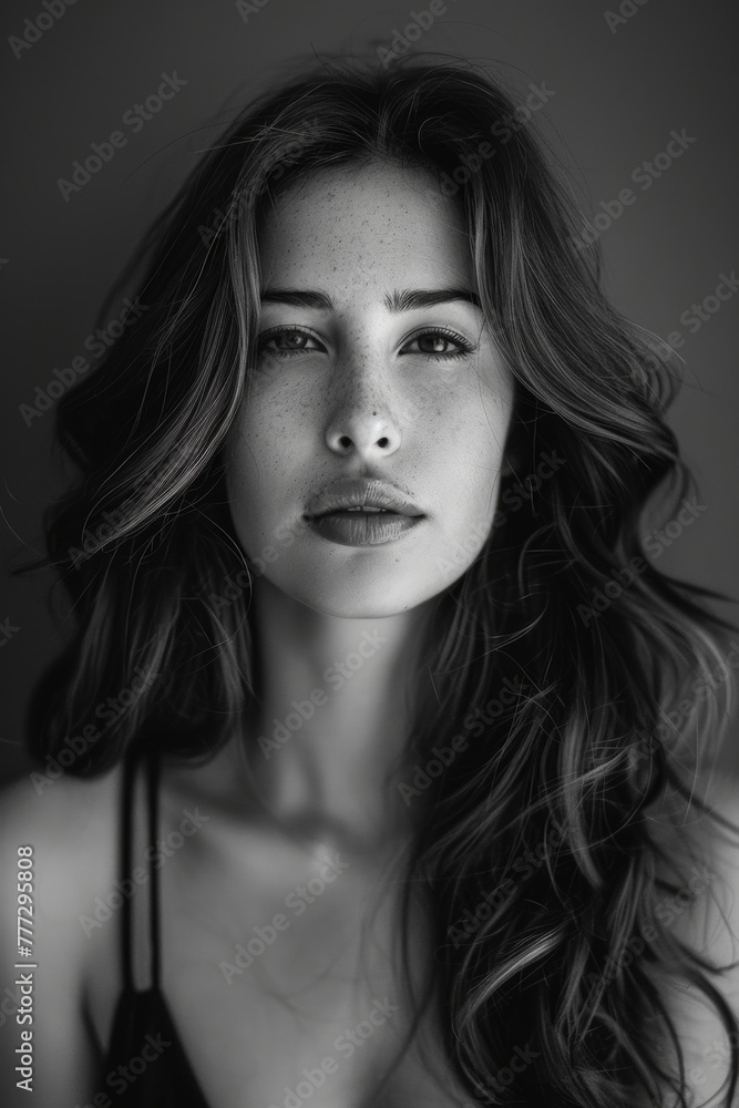 portrait of a beautiful woman with a long hair, portrait of a beautiful woman with a long hair,