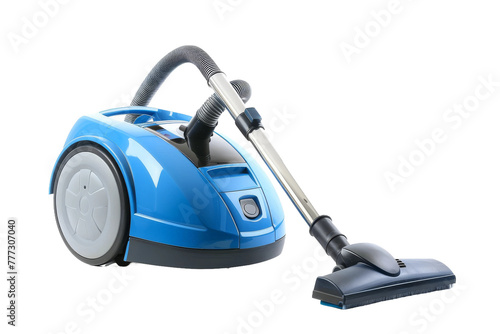 Modern Vacuum Cleaner Presentation isolated on transparent background