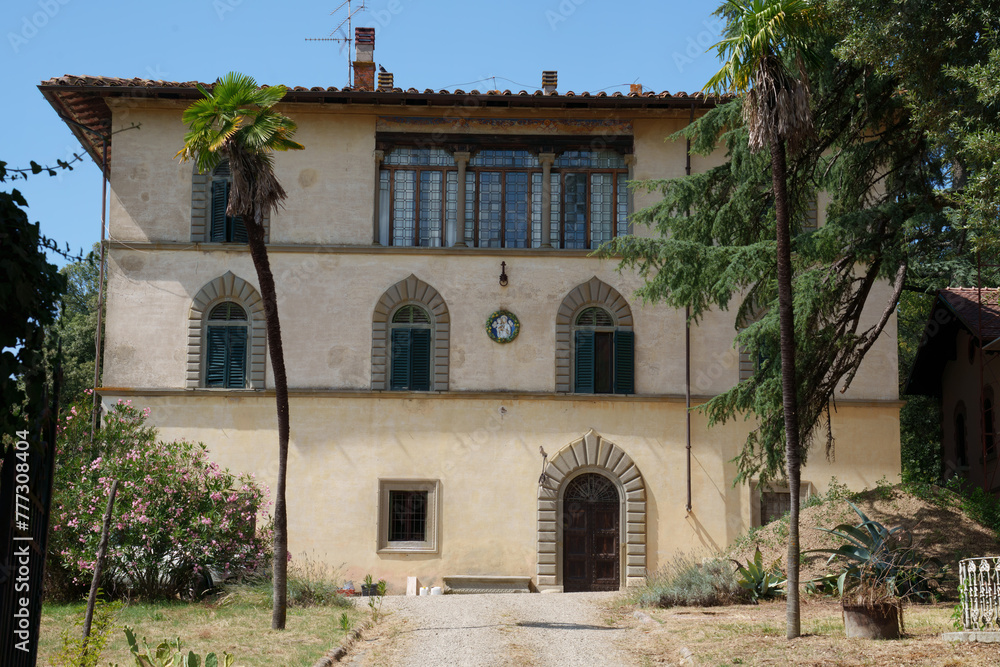 Historic villa at Marcena, near Arezzo, Tuscany