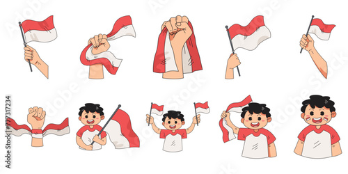 Indonesia Independence Day Set