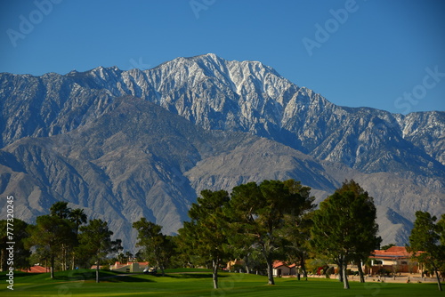 Palm Springs mountain range