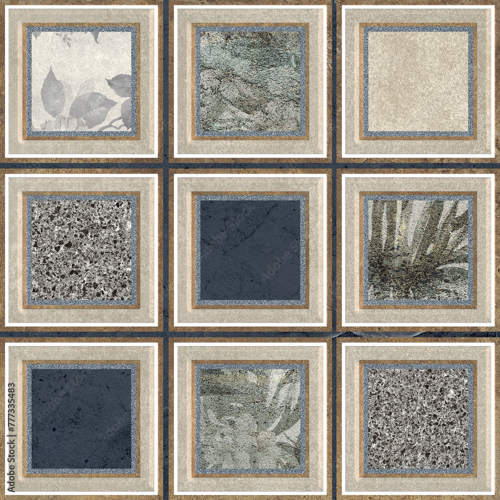 Fototapeta premium pattern, texture, wallpaper, design, decoration, ornament, wall, architecture, art, illustration, tile, tiles, style, stone, decor, vector