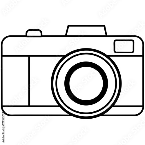 camera silhouette vector style silhouette vector art illustration