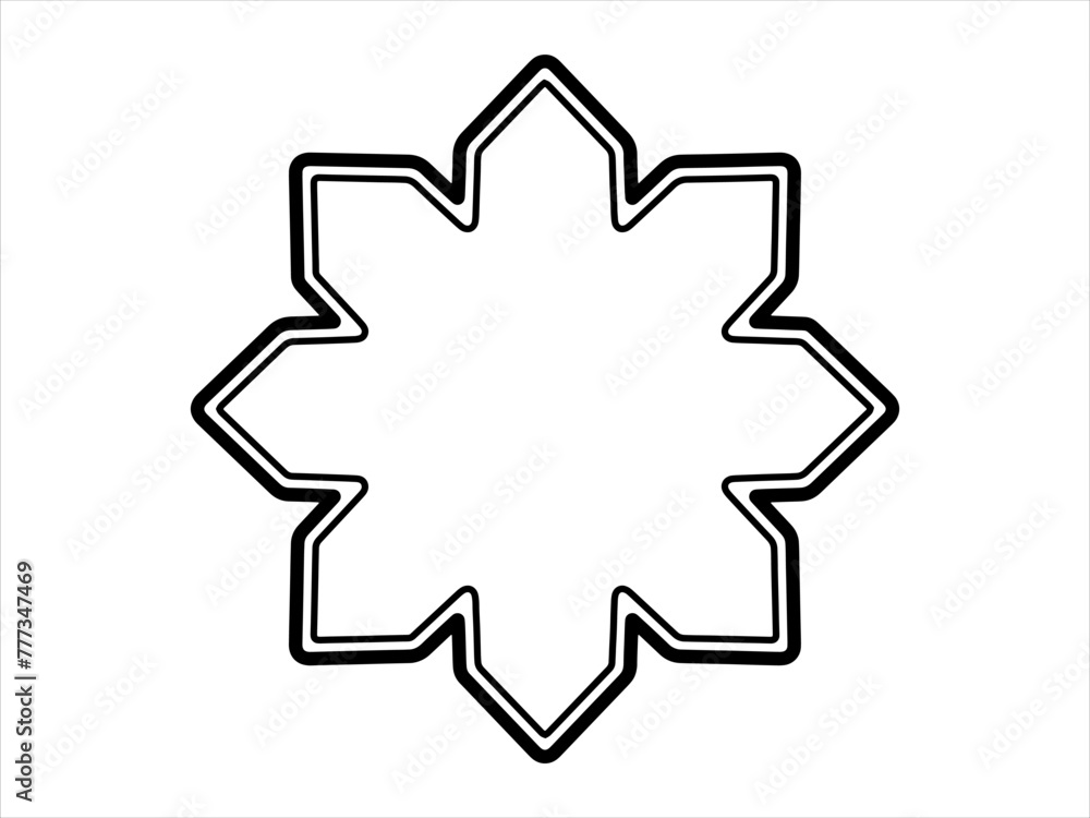 Ramadan Mubarak Frame Line Art Illustration
Ramadan Mubarak Frame Line Art Illustration