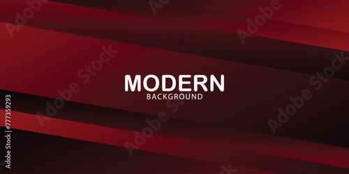 Abstract modern red background with geometric shape