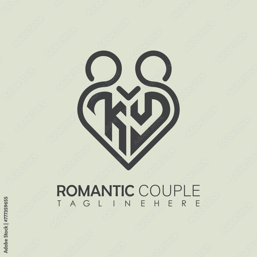 Couple love Heart symbol ALL letter logo icon design template. May be used in medical, dating, Valentines Day and wedding design. Couple love Heart symbol ALL letter logo icon design template. May be used in medical, dating, Valentines Day and wedding design.