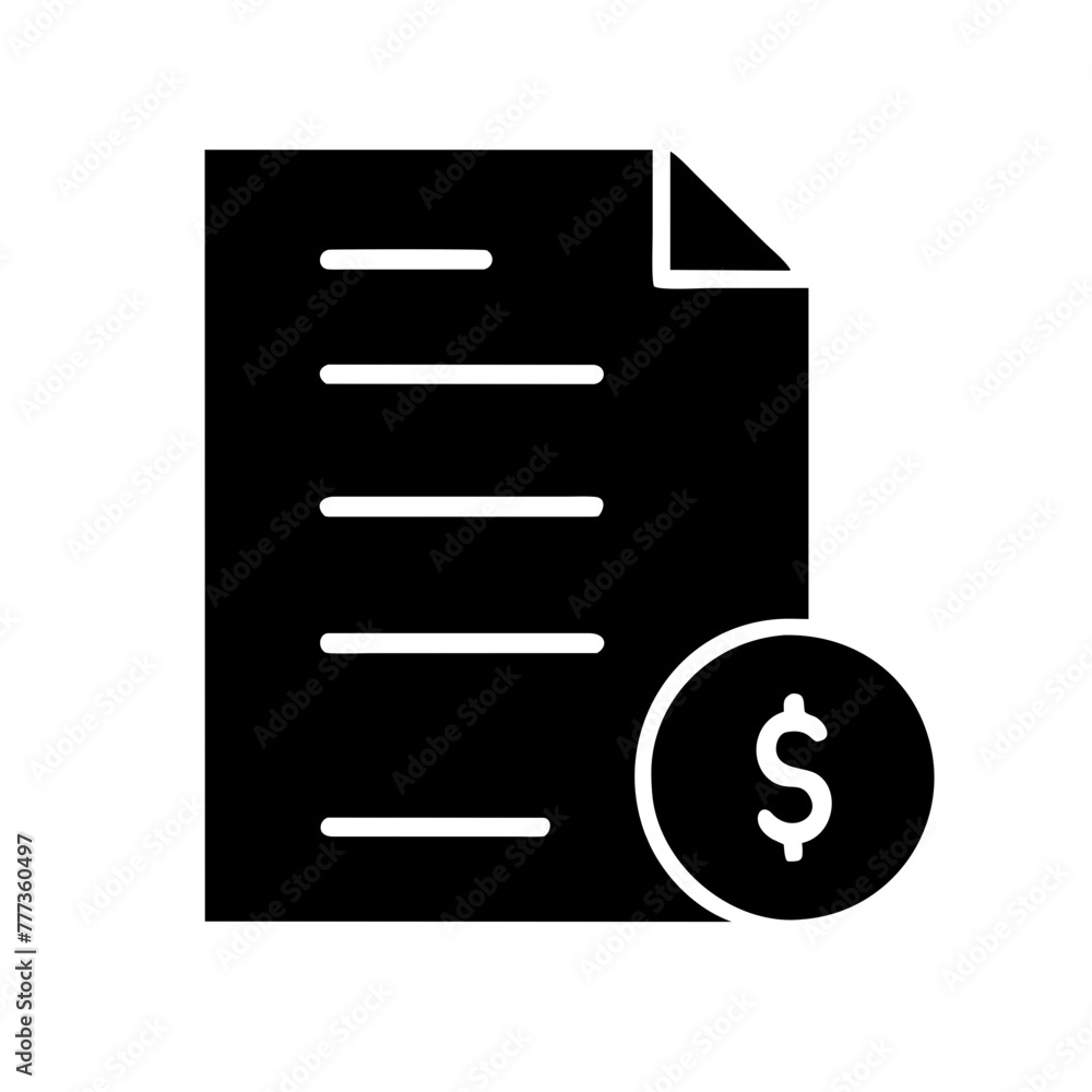 Invoice icon element vector graphic sign symbol clipart illustration on a Transparent Background Invoice icon element vector graphic sign symbol clipart illustration on a Transparent Background
