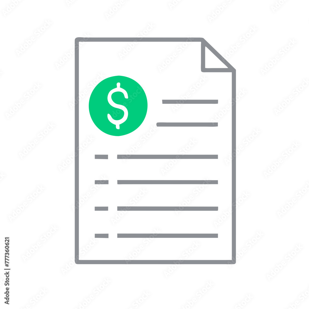 Invoice icon element vector graphic sign symbol clipart illustration on a Transparent Background Invoice icon element vector graphic sign symbol clipart illustration on a Transparent Background