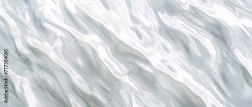 Beautiful abstract white pearl background texture. White glossy waves and bumps.