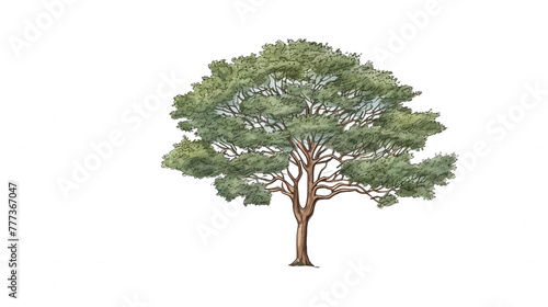 Sycamore Tree remove background tree, watercolor, isolated white background
