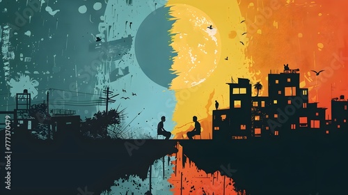 two divided world