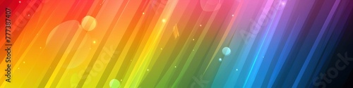 Rainbow color background, rainbow gradient color background presentation design