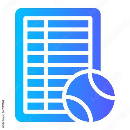 board gradient icon
