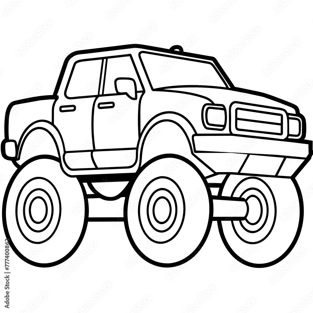 truck car vector illustration