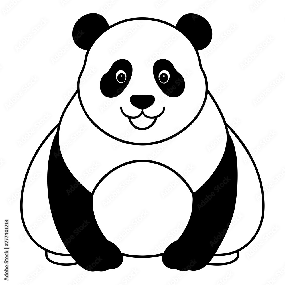 panda vector illustration panda vector illustration