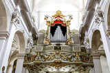 Organ in the cathedral of the Assumption of the Virgin Mary, Dubrovnik, Croatia.