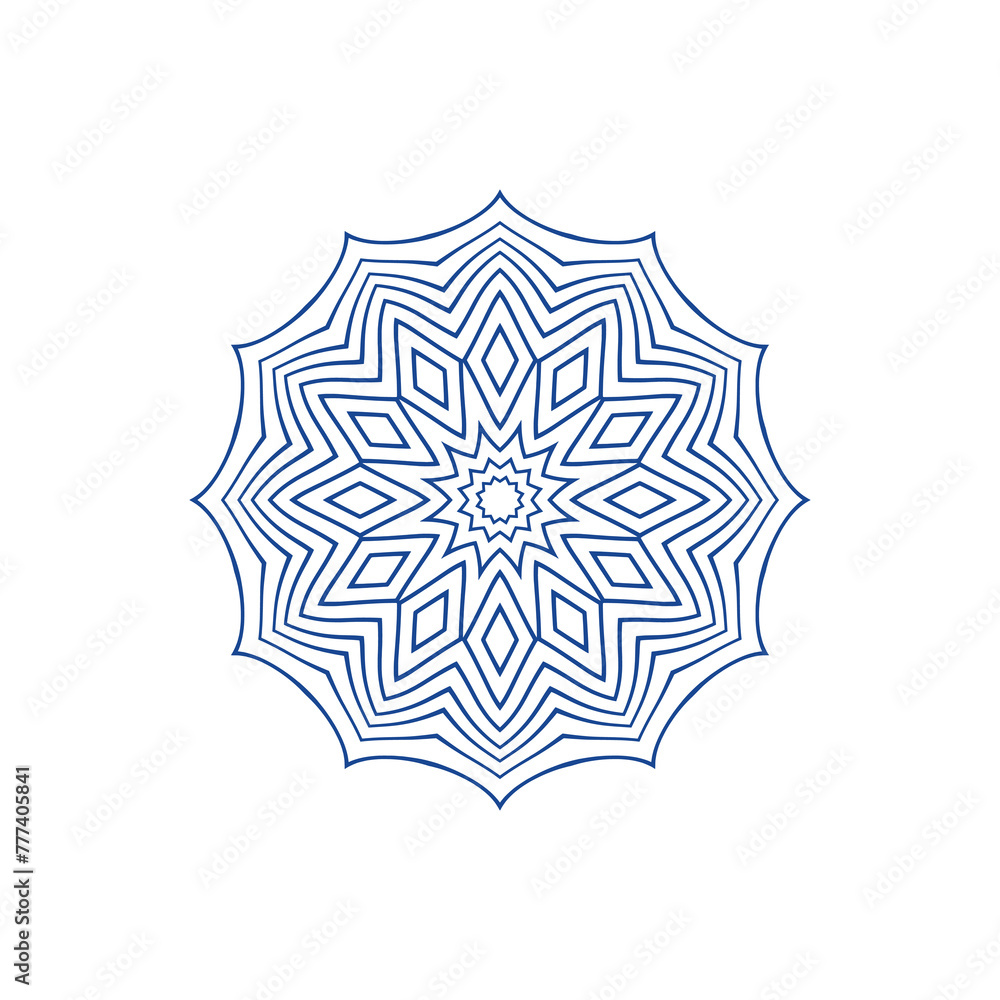 Abstract Motif Pattern Ornament design vector. Islamic pattern. Mandala design. Abstract Motif Pattern Ornament design vector. Islamic pattern. Mandala design.