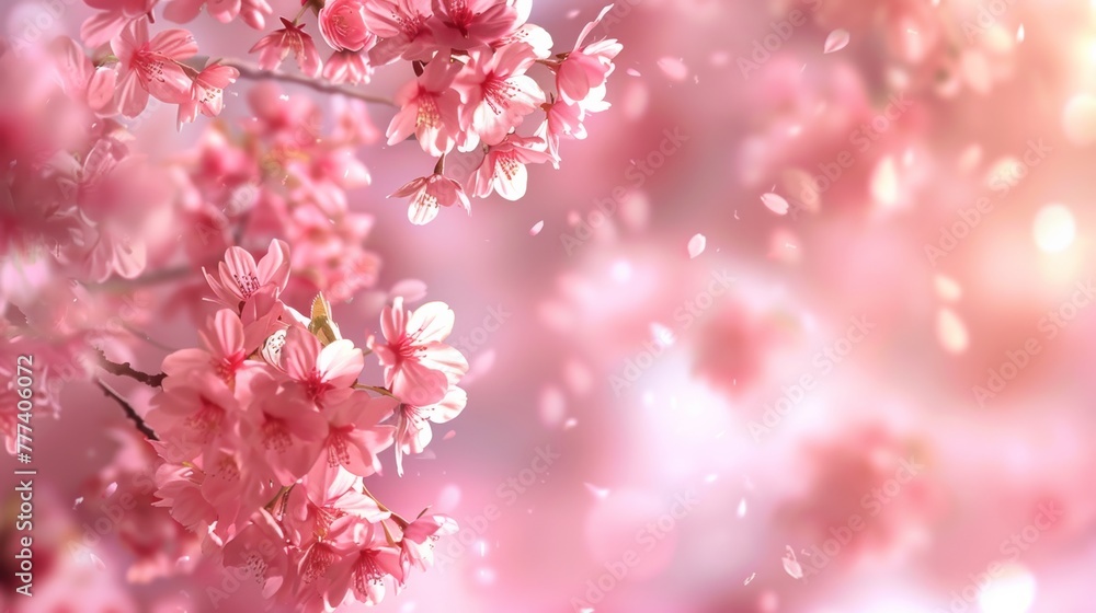cherry blossoms,simple,pink,background 