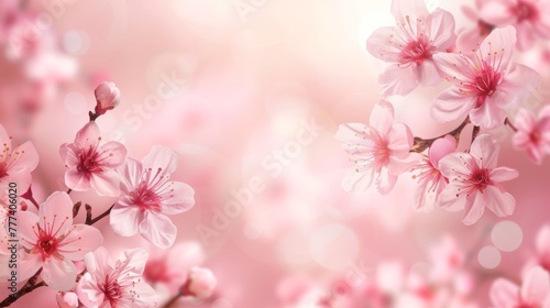 cherry blossoms,simple,pink,background 