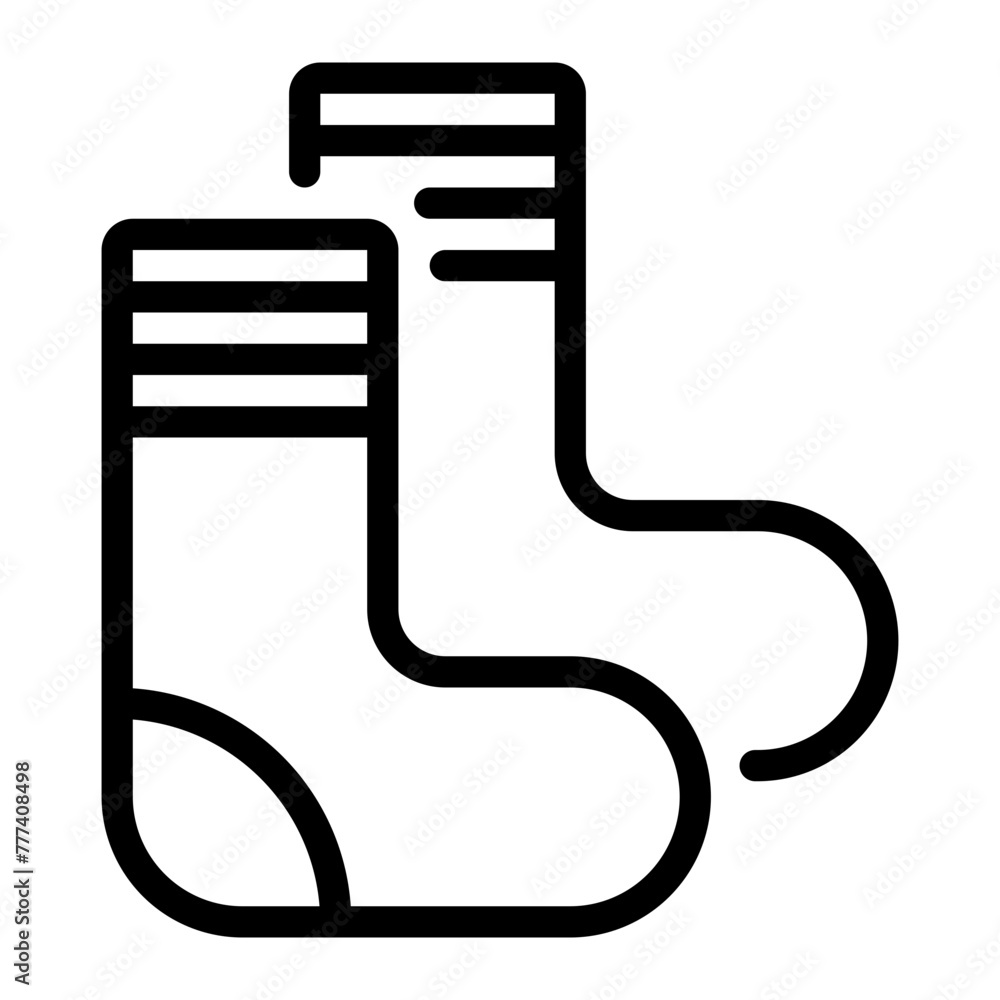 socks line icon socks line icon