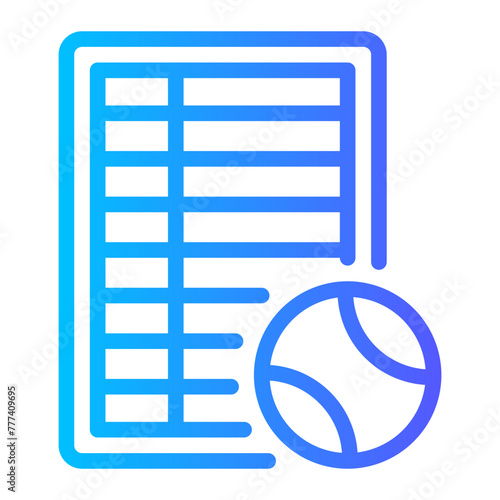 board gradient icon