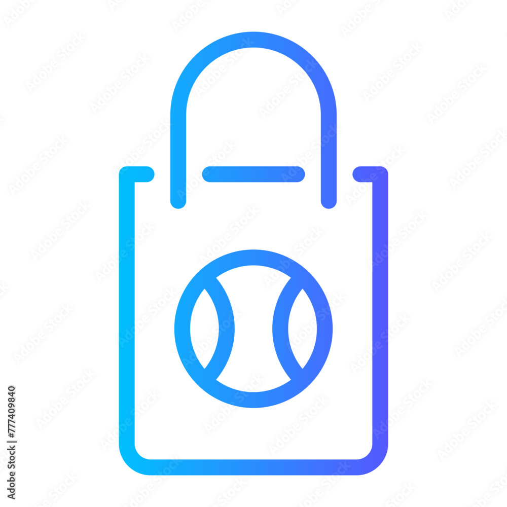shopping bag gradient icon shopping bag gradient icon