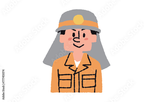 消防士のイラスト