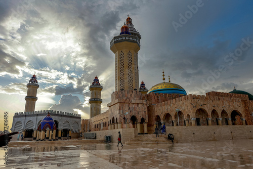 Canvas Print The great mosque in Touba, Senegal