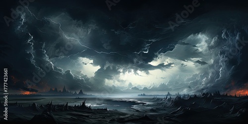 Storm Clouds Brewing Over Water Generative AI