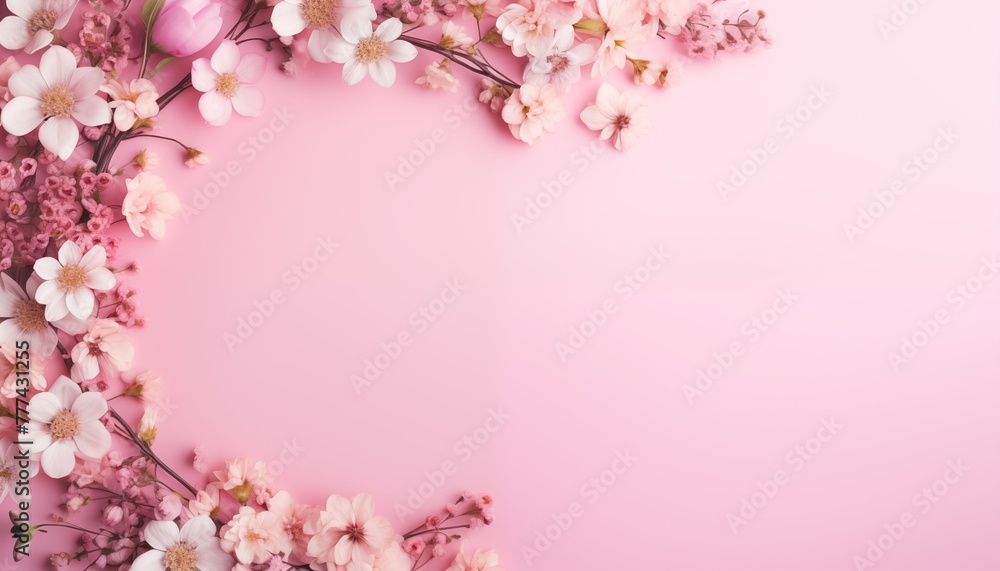 Obraz premium pink cherry blossom