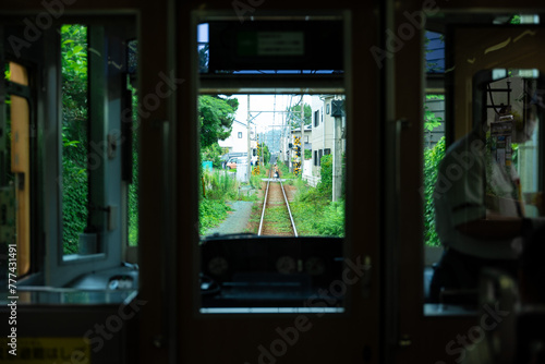 電車からの景色