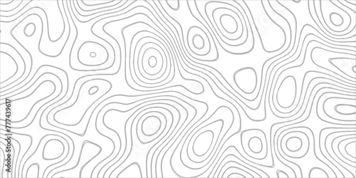 Modern Panorama view gradient multicolor wave curve lines banner background design. Contour Map Subtle White Vector. topography map on land vector terrain illustration. Line art wavy seamless pattern.