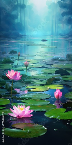 Serene Serenity  A Haven of Lotus Bliss