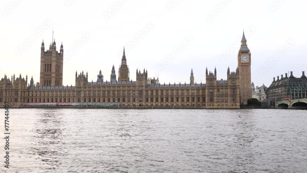 The Elizabeth Tower (Big Ben) at the Palace of Westminster in London, England, United Kingdom. The Elizabeth Tower (Big Ben) at the Palace of Westminster in London, England, United Kingdom.