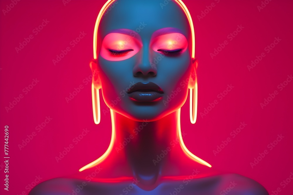 Afrofuturistic Sci-Fi: of a Vibrant Neon Future Afrofuturistic Sci-Fi: of a Vibrant Neon Future