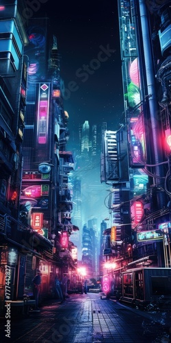 Marveling at the Gritty Aesthetics of Cyberpunk Dreamscape