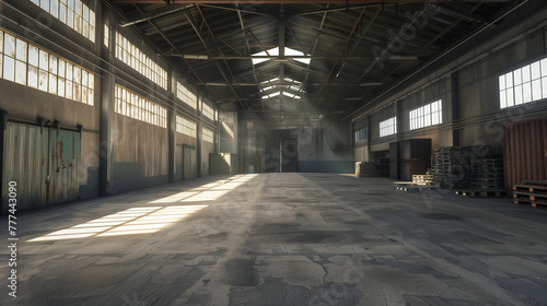 old abandoned warehouse © Ali