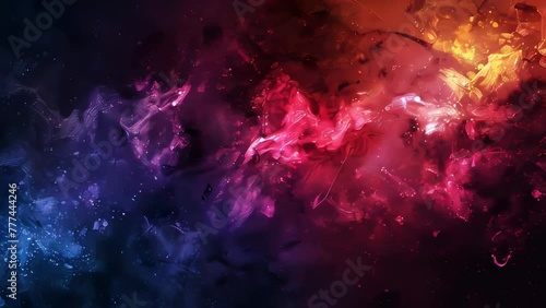 Abstract colorful background with grunge stains and spots. Elements of this image furnished by NASA photo