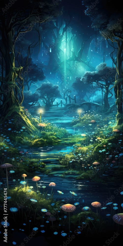 Luminous Fairy Forest: An Oasis of Natural Wonder
